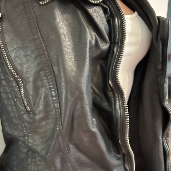 FREE PEOPLE motorcycle jacket - Picture 5 of 15